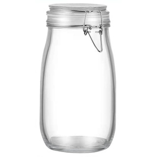 500ml 750ml 1000ml 1500ml Air tight Glass Jar BPA free Eco-friendly Food  Grade Leak Proof All-Purpose