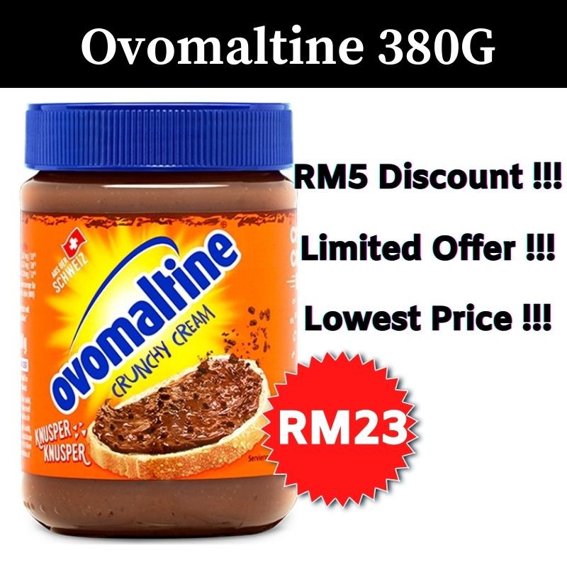 Ovomaltine crunchy cream - 380g