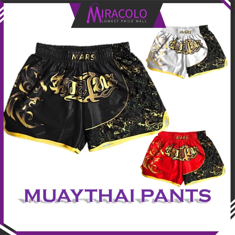 Chakra Manipura Print Pattern Muay Thai Boxing Shorts
