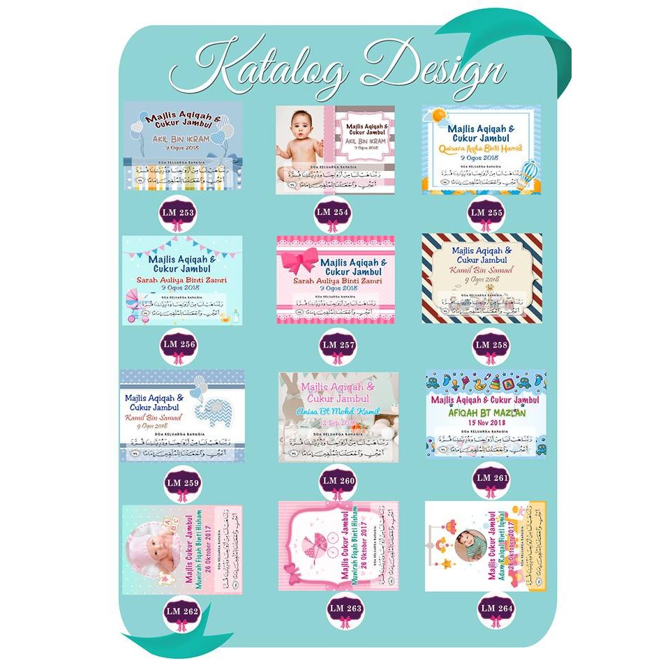 BIRTHDAY & AKIKAH FRIDGE MURAH Shopee Malaysia