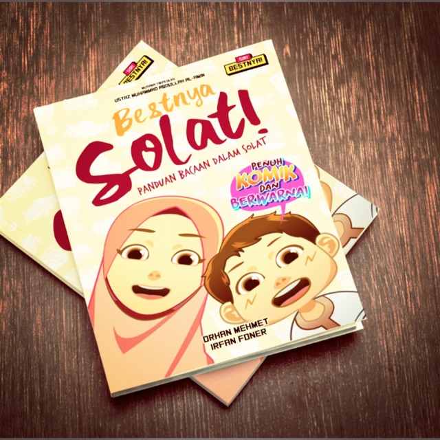 | Dwais & Stok B | Buku Anak Muslim : Komik Bestnya Solat - Panduan Solat, Rukun Solat Dan ...