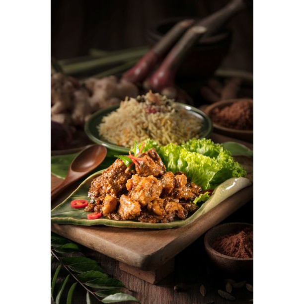 Daging Rendang With White Rice (380g) | Shopee Malaysia