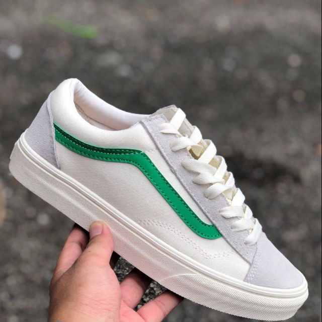 Vans marshmallow outlet jolly green