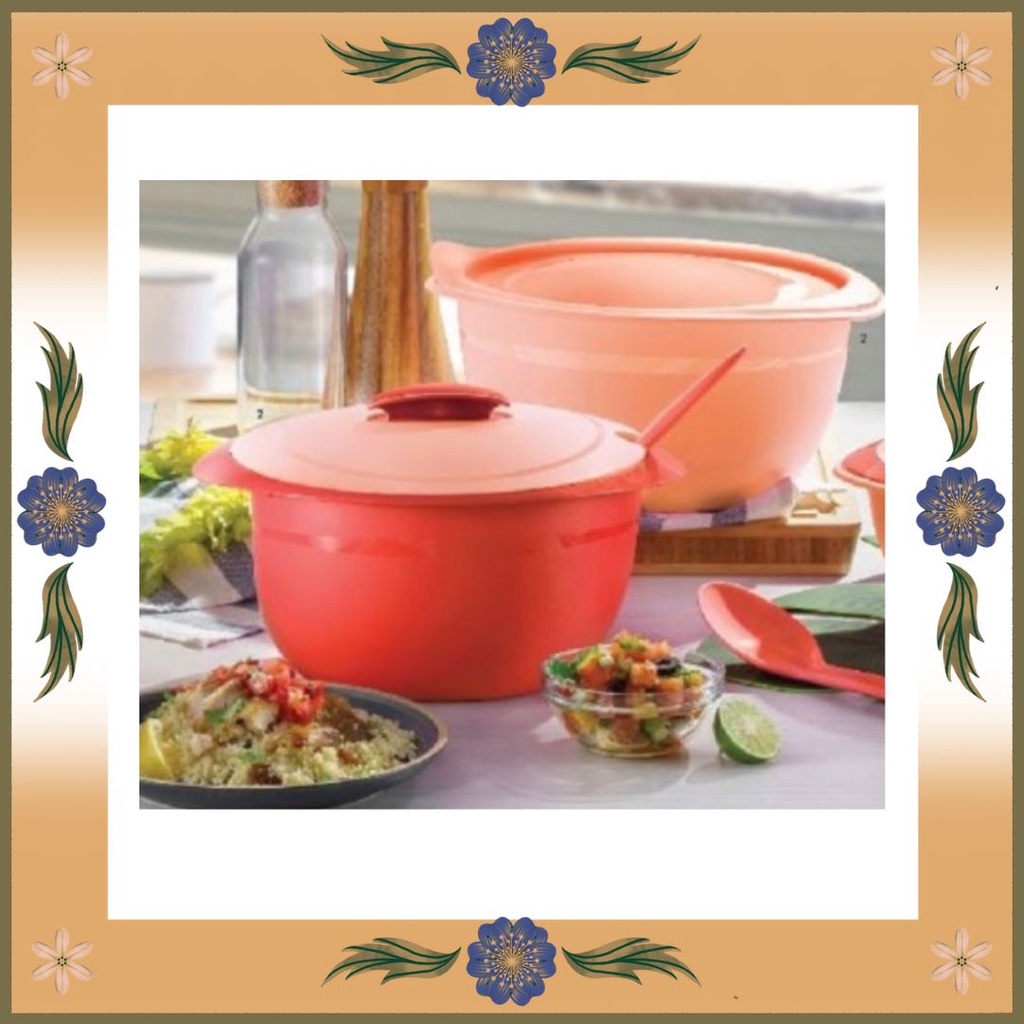 Tupperware Insulated Servers (1) 2.5L with Spoon (Peach) | Shopee Malaysia