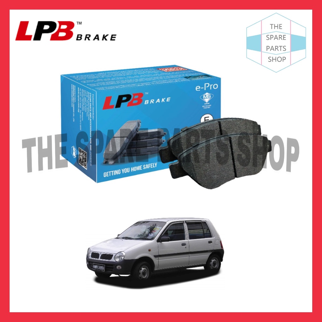 PERODUA KANCIL 660 850 FRONT LPB DISC BRAKE PAD (A06830) Shopee Malaysia