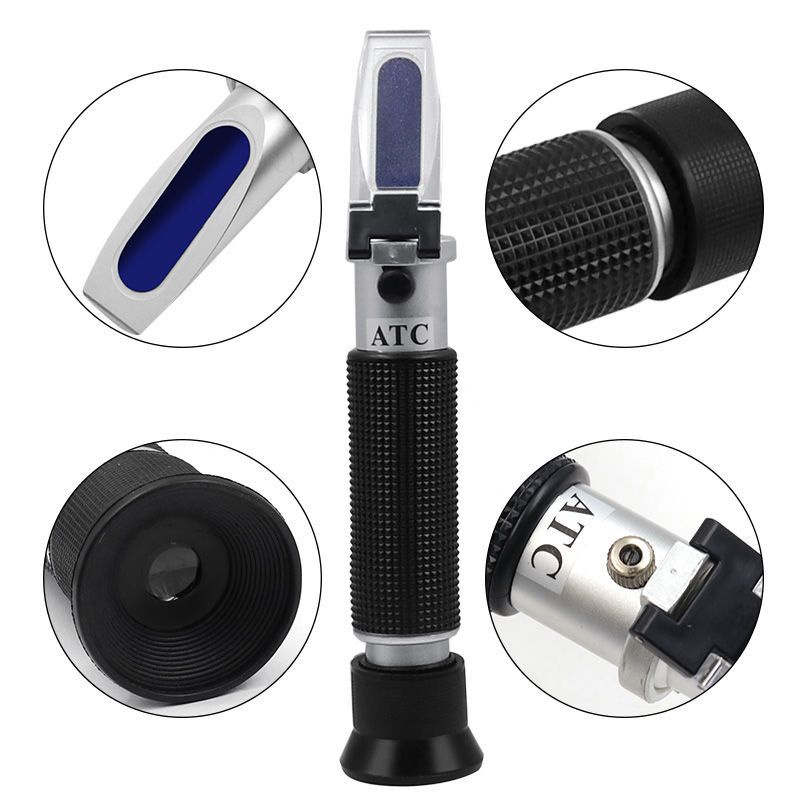 Handheld Salinometer Abbe Refractometer Seawater Detector Seawater ...