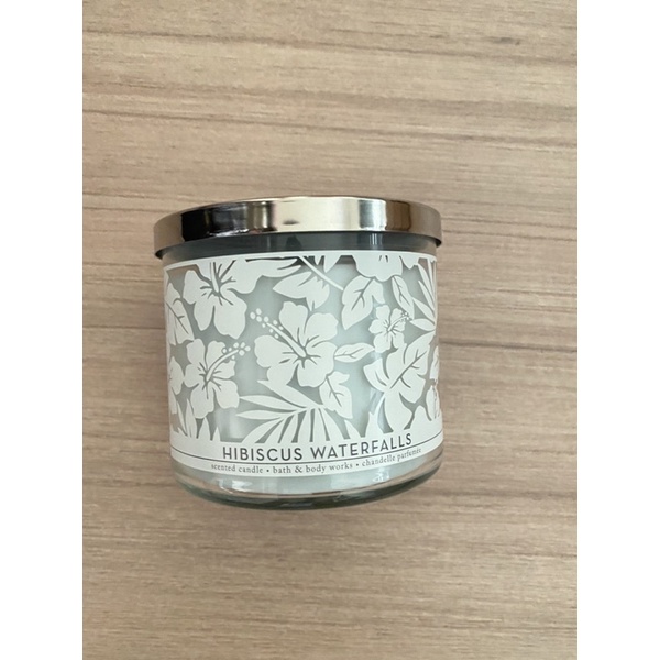 BATH & BODY WORKS Hibiscus Waterfall 3 Wick Scented Candles | Shopee ...