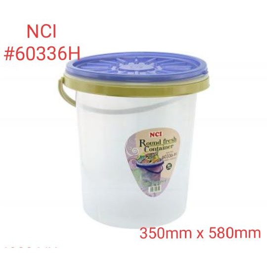 【NCI】60336H Round Container / Multipurpose Container/ Round Container ...