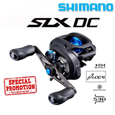 Ready Stock】Shimano SLX DC Casting Reel !!! Limited Stock!!