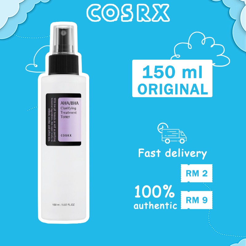 COSRX AHA/BHA Clarifying Treatment Toner 150ml full size Gentle