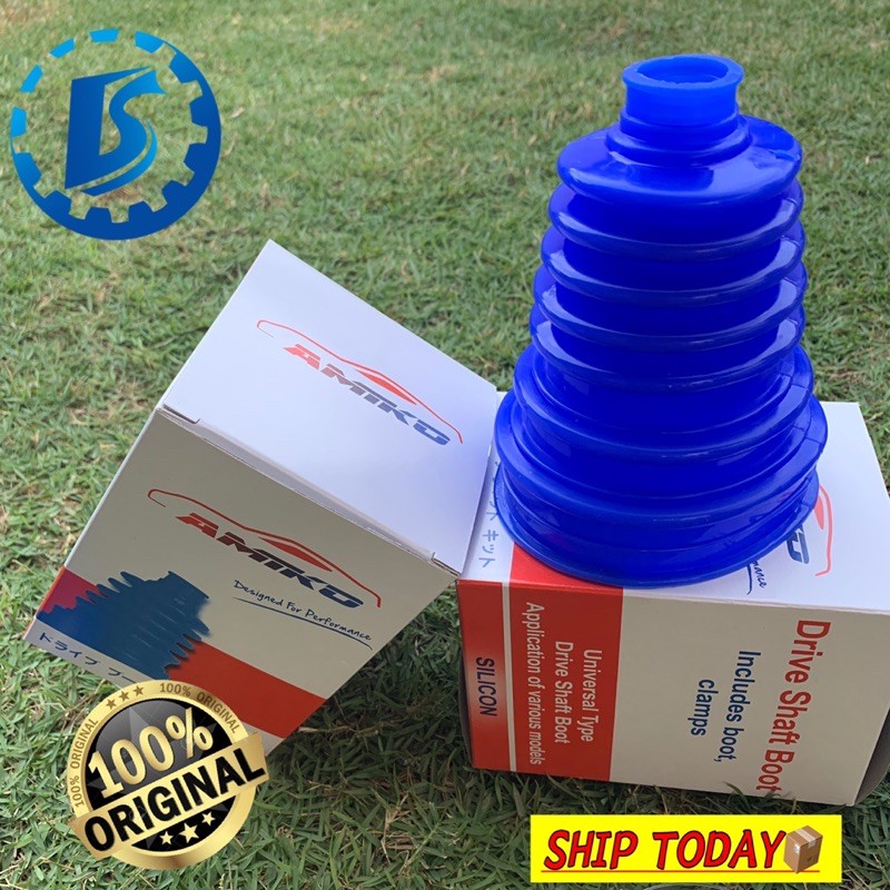 Driveshaft silicon boot silicone 110040 universal c v joint boot set