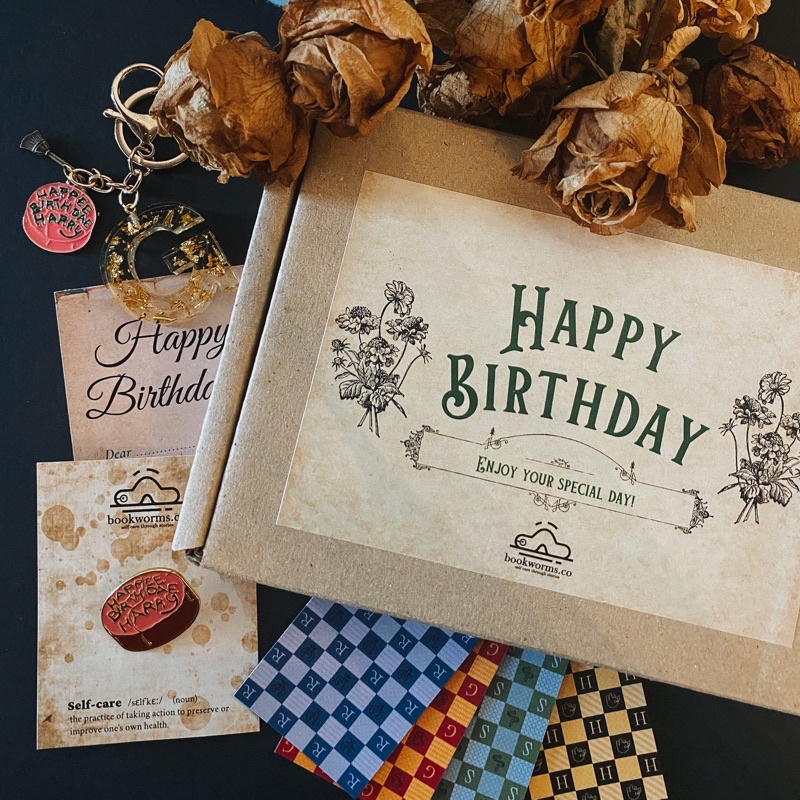 [11 FREEBIES] READY STOCK Harry Potter Birthday Gift Box - Personalise ...