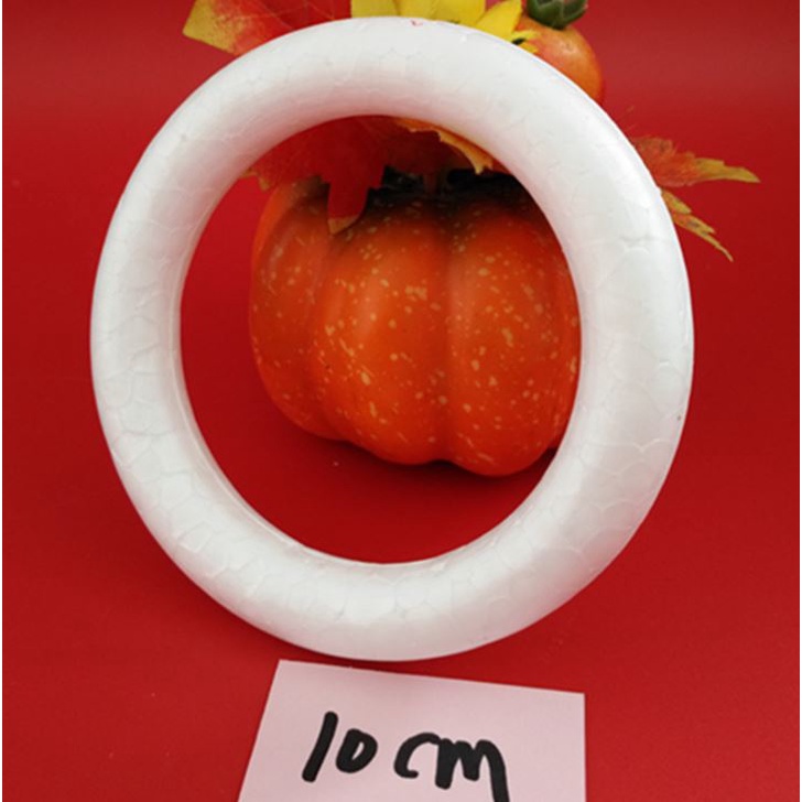XMAS Polystyrene Styrofoam Foam Ring For Craft DIY Accessory Handmade ...