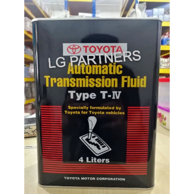 TOYOTA AUTOMATIC TRANSMISSION FLUID TYPE TIV (4 Litre) Shopee Malaysia