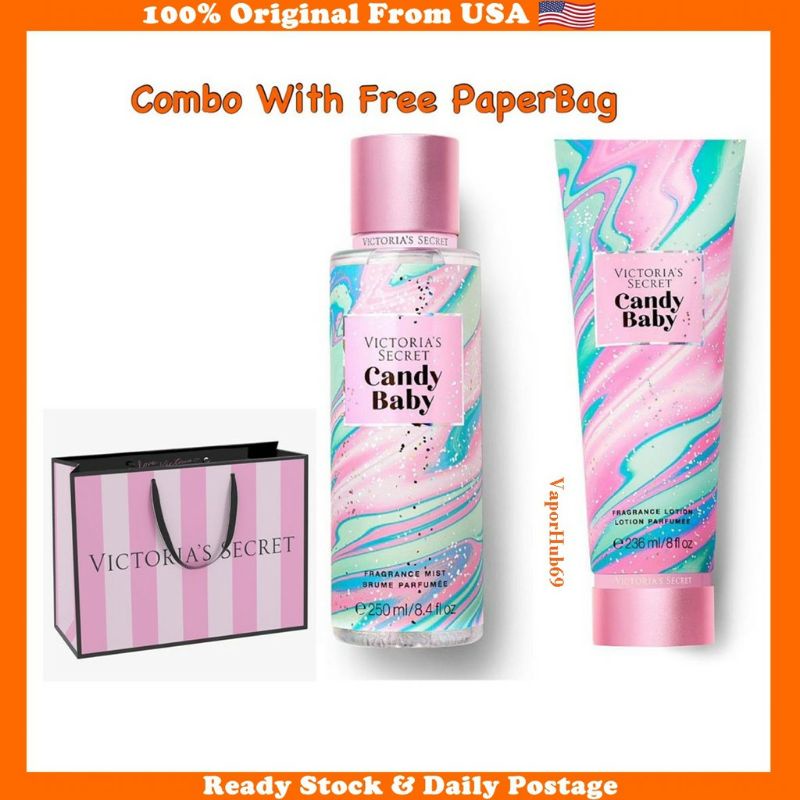 Victoria Secret New CANDY BABY Fragrance Body Lotion 236ml and