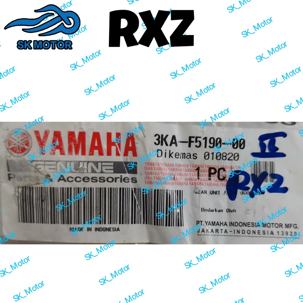 Yamaha RXZ / RXK / RXS Original Meter Gear Speedometer Gear Assy 3KA ...