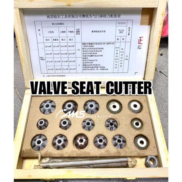 VALVE SEAT CUTTER TOOLS SET Shopee Malaysia