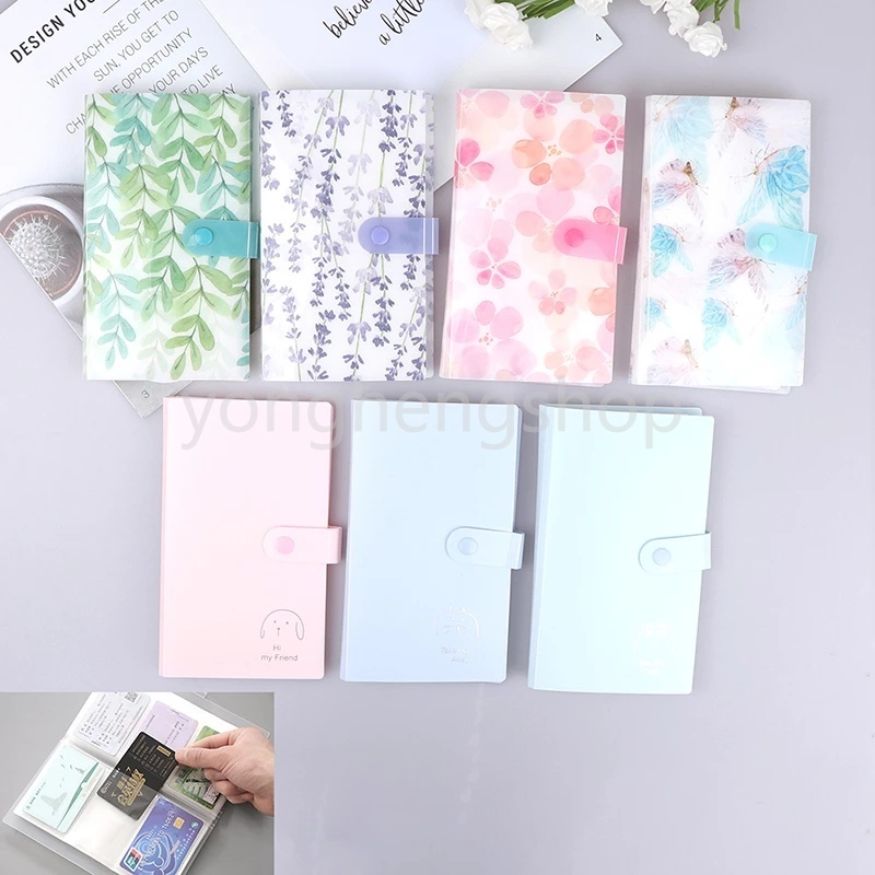 240 Pockets Capacity Lomo Card Holder Photocard Book Card Stock Photo