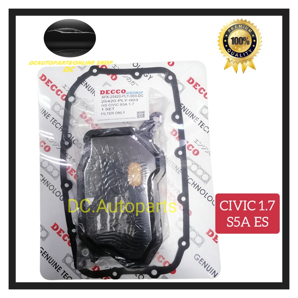 AUTO FILTER HONDA STREAM RN1 CIVIC 1.7 ES S5A GEAR BOX FILTER ( FILTER ...