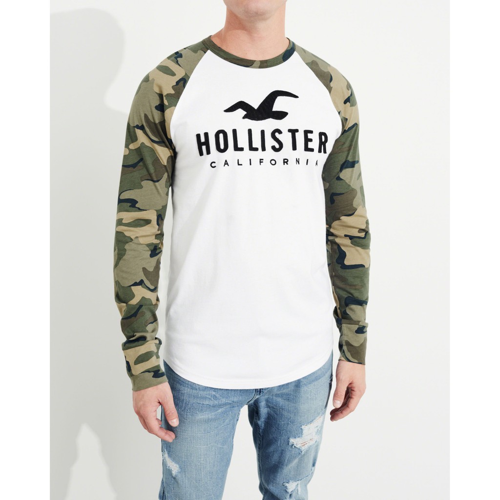 Hollister raglan shop t shirt