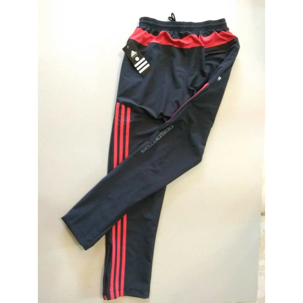 Seluar Track Adidas Predator Slim Fit Merah Shopee Malaysia