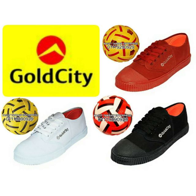 GoldCity 205 Takraw Shoe School Shoe Work Shoe Kasut Takraw