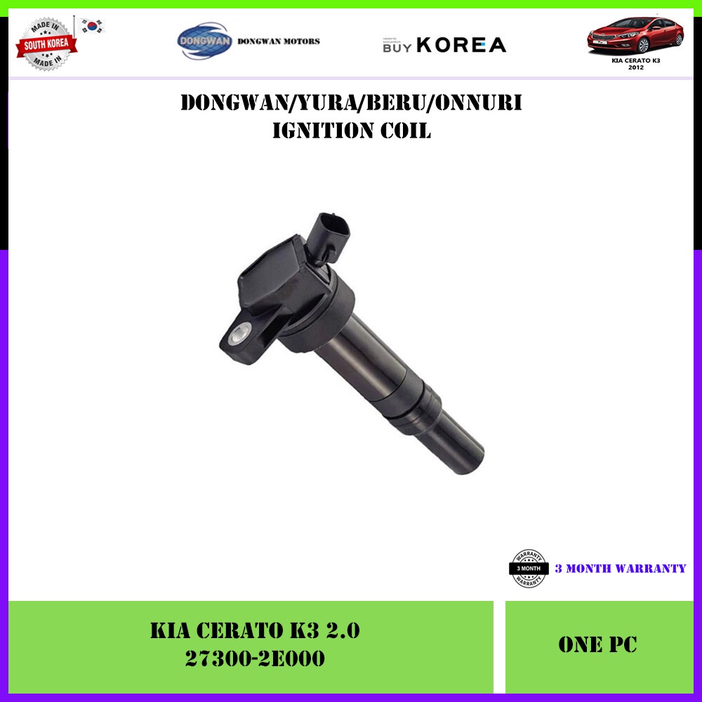Kia Cerato K3 2.0 Korea Aftermarket Ignition Coil 1pc (273002E000