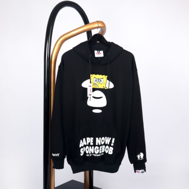 Hoodie Athing APE X SPONGEBOB For Unisex Super Premium Shopee Malaysia