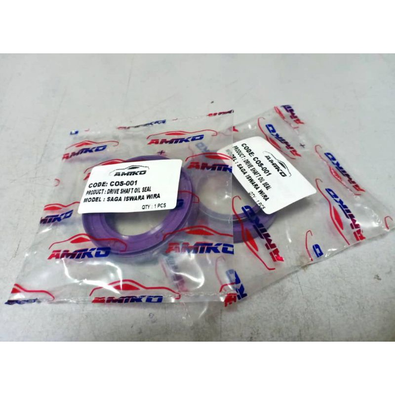 [1PCS] AMIKO DRIVE SHAFT OIL SEAL 35X56X9/12.5 PROTON ISWARA SAGA WIRA