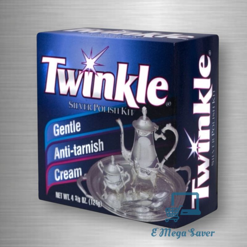 Twinkle Silver Polish & Cleaner Kit - 6 Pack (Each 4 3/8 Oz), Made In USA