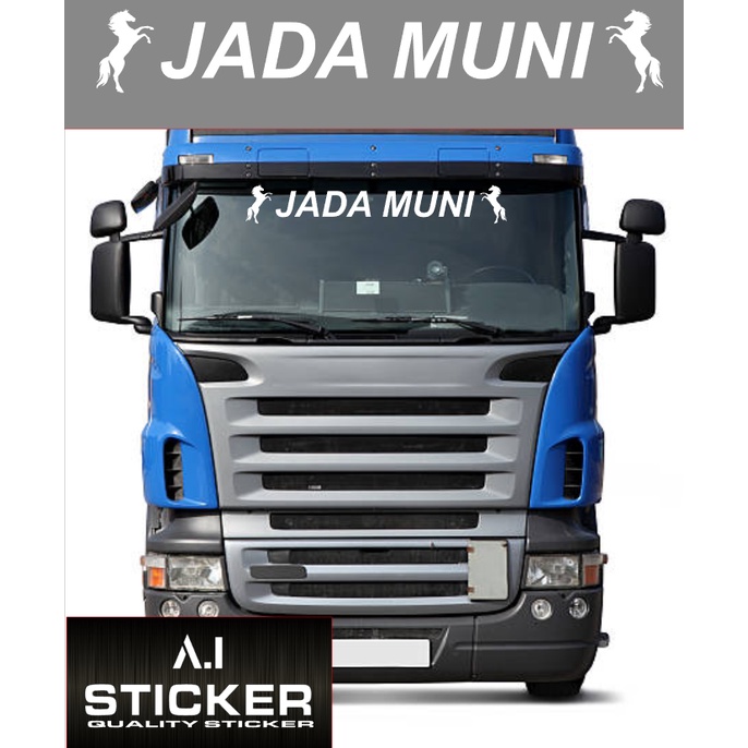 JADA MUNI LORRY STICKER HIGH QUALITY | Shopee Malaysia