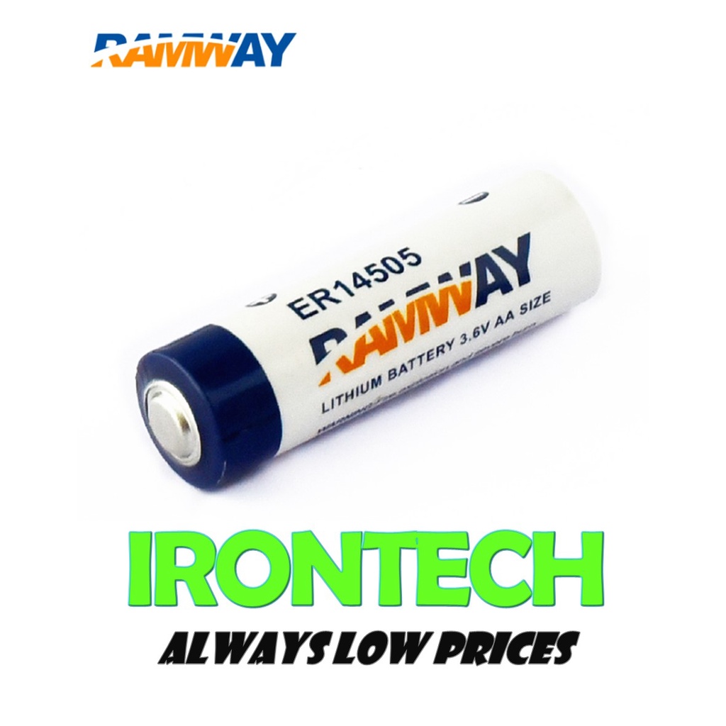 RAMWAY ER14505 3.6V LIthium Battery C Size ER 14505 AA CNC PLC Battery ...