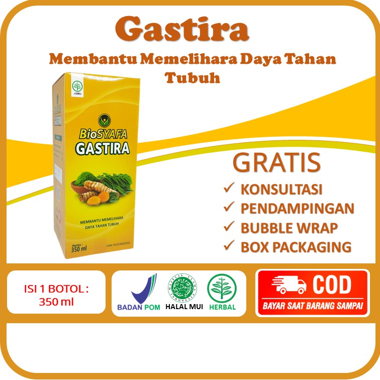 Biosyafa Gastira 350ml New CG17 Probiotics Cycle G17 New Packaging