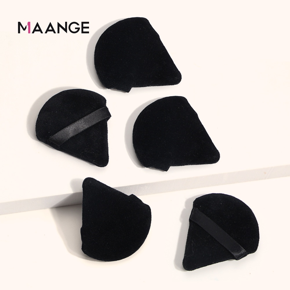 MAANGE 5Pcs Makeup Sponge Puff Soft Skin-friendly Triangular Cosmetic ...