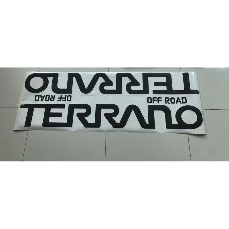 Nissan terrano side sticker decals emblem | Shopee Malaysia