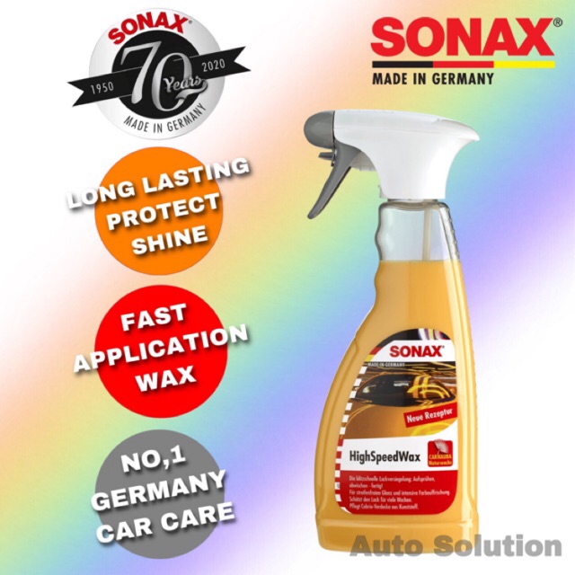 SONAX - High Speed WAX