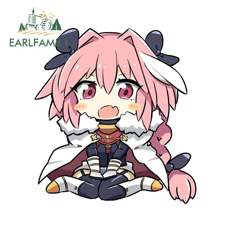 EARLFAMILY 13cm x 11.9cm for Fate Apocrypha Astolfo Car Stickers ...