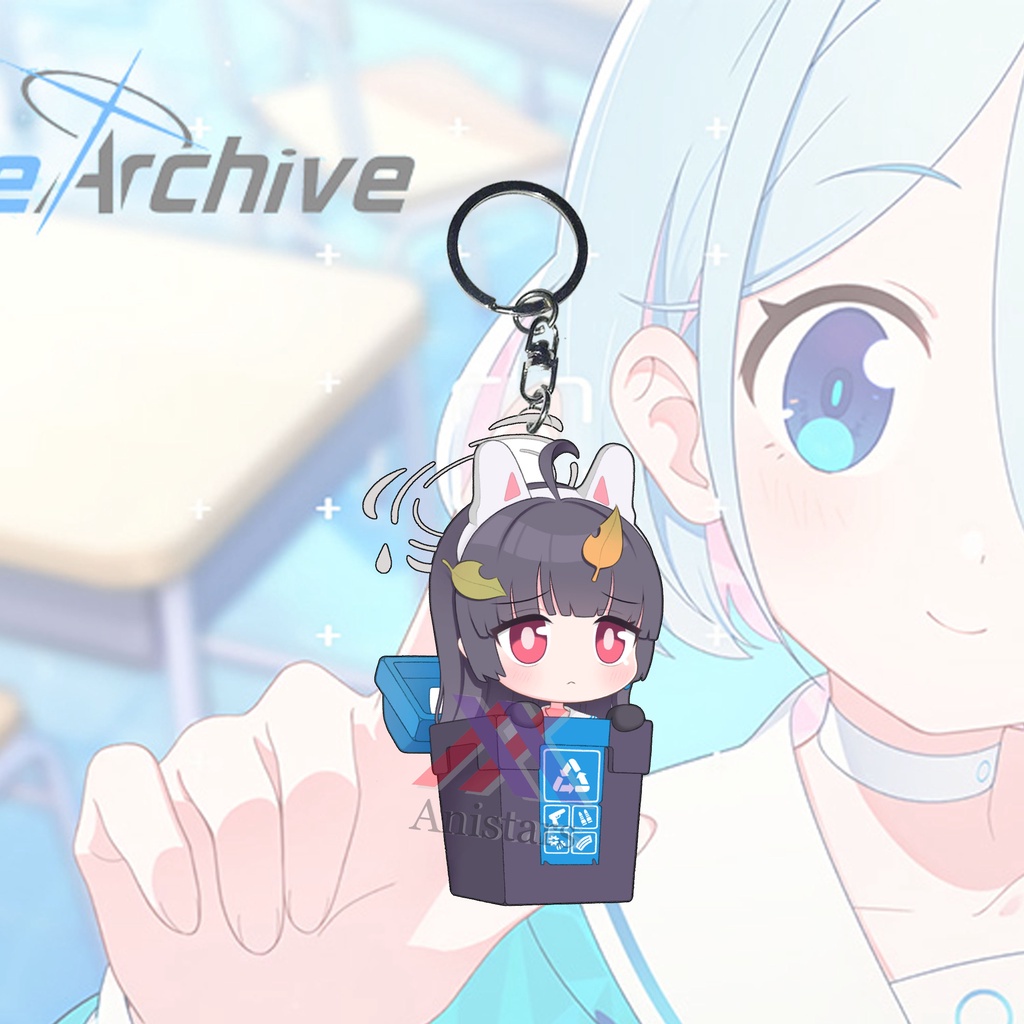 GANTUNGAN Keychain Blue archive kasumizawa miyu 01 - Key Chain ...