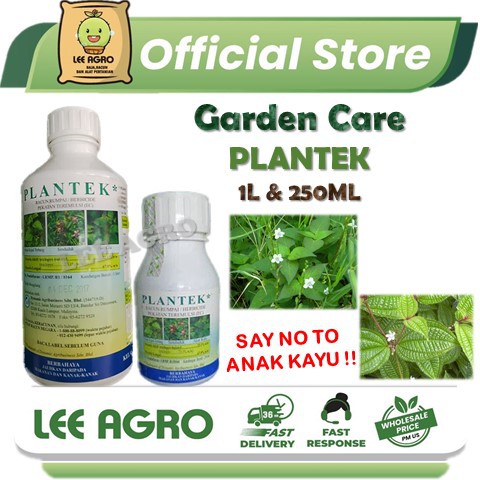 TRI-ESTER/PLANTEK (TRICLOPYR-BUTOTLY 32.1%)RACUN Pokok/ANAK KAYU/Rumput ...