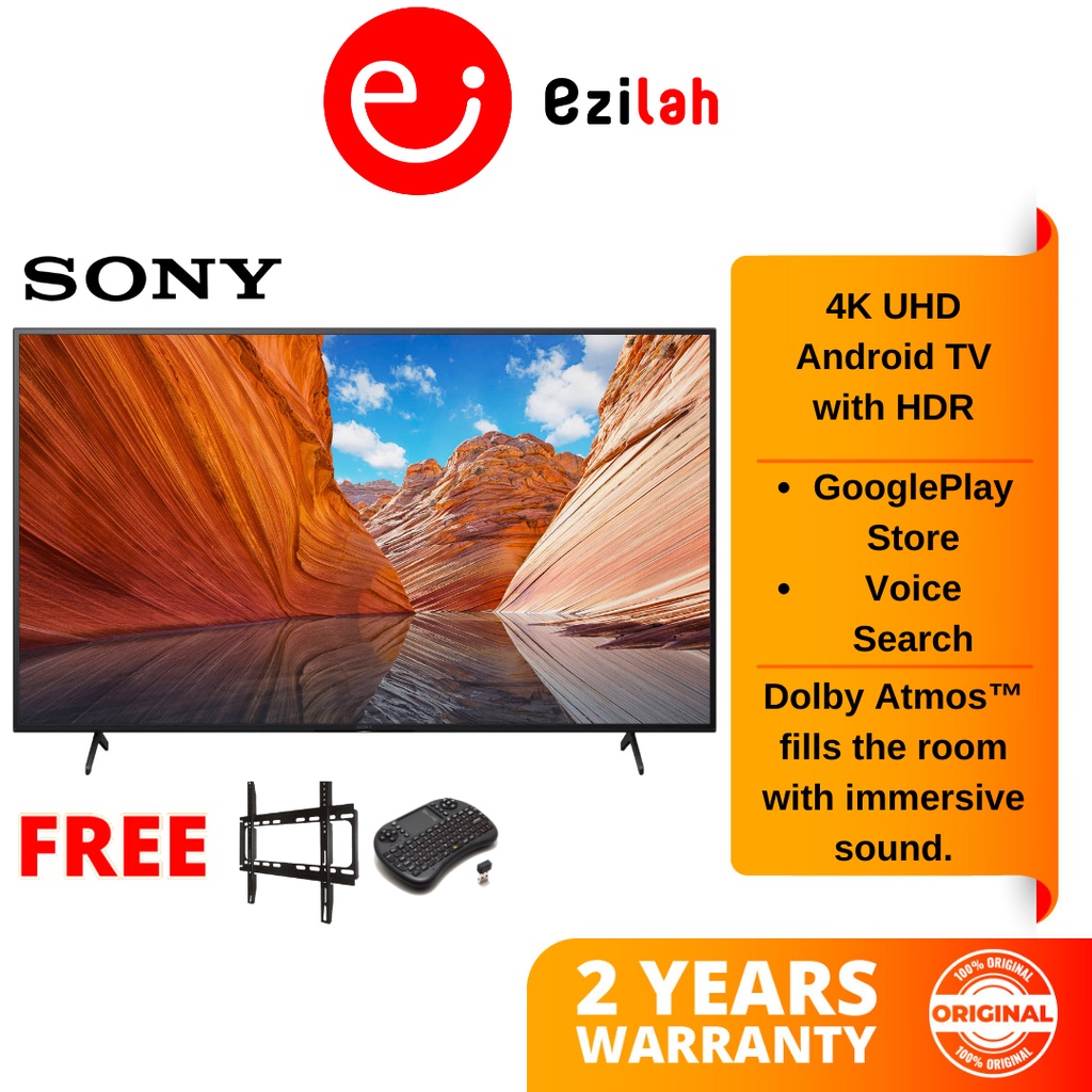 Sony X80J 4K Ultra HD High Dynamic Range HDR Smart TV Google TV (55 ...
