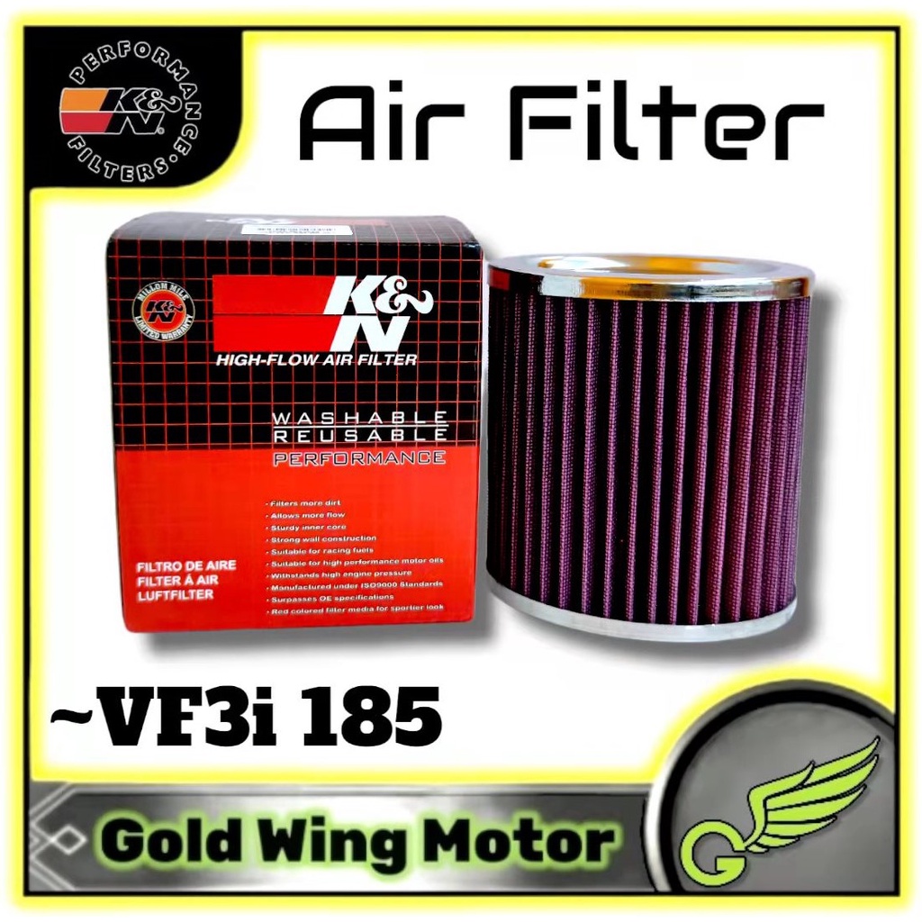 K&N RACING KN AIR FILTER SYM VF3I 185 T2 250 WASHABLE AIR FILTER