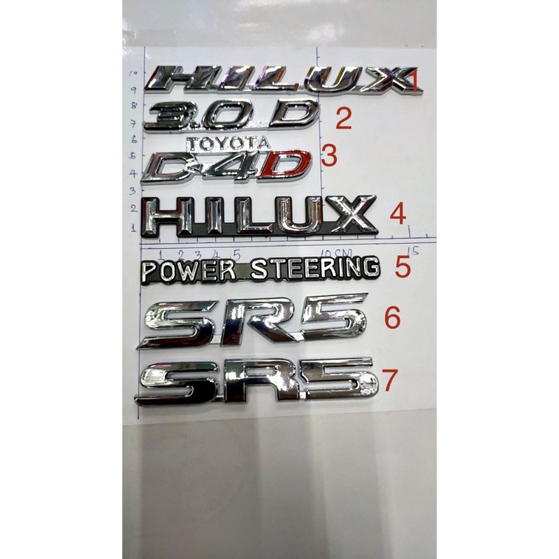 Toyota Car Rear Logo Per Piece | Shopee Malaysia