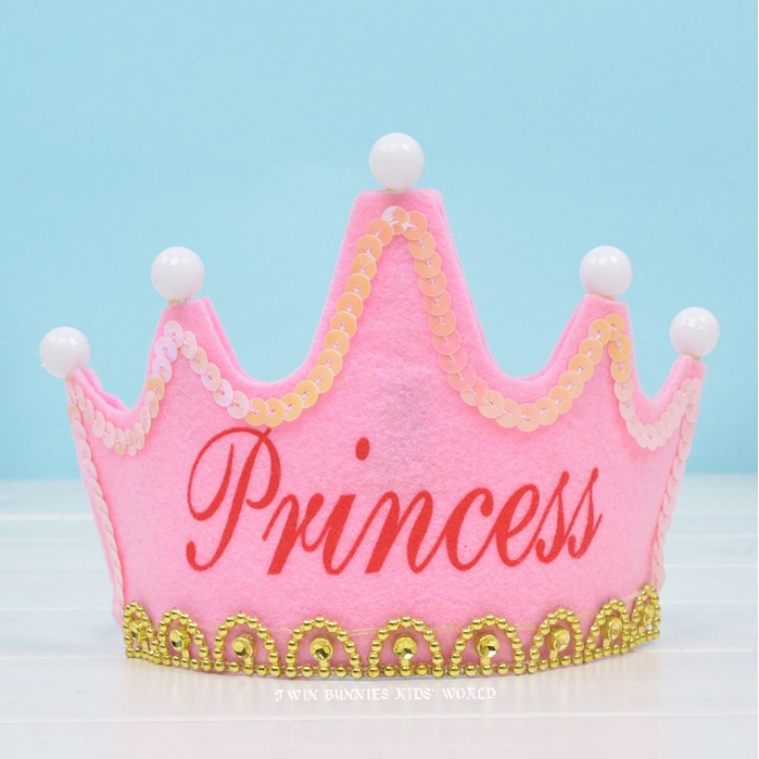 TB Kids LED Crown Happy Birthday Crown Adult Party Crown Princess Crown ...