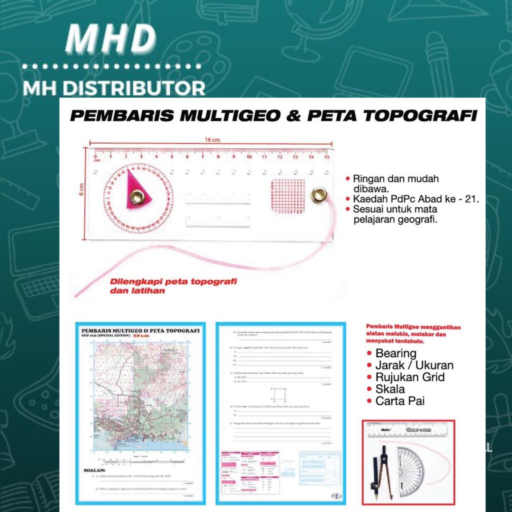 Mhd Pembaris Multigeo Peta Topografi Ruler Multigeo Geografi Pt