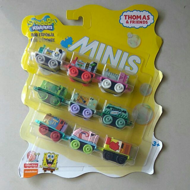 Thomas And Friends Minis Spongebob Squarepants Shopee Malaysia