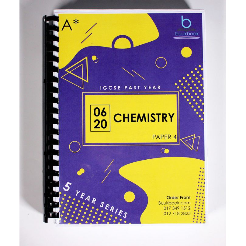 IGCSE Past Year Papers Chemistry 0620 5yr3v | Shopee Malaysia