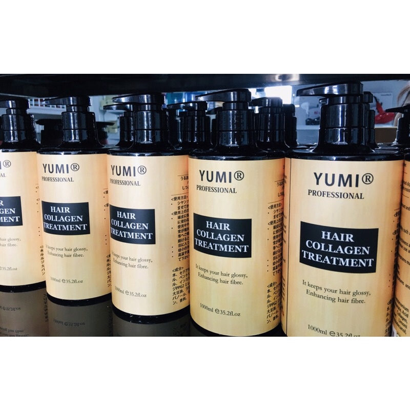 Yumi Collagen Hair Keratin Treatment（1000ml） Shopee Malaysia