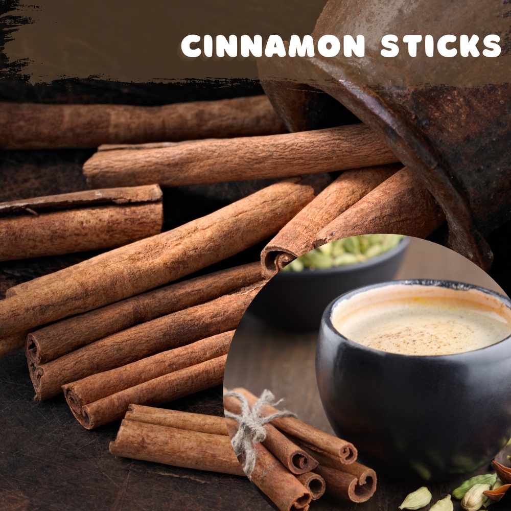 Premium Batang Kulit Kayu Manis Cinnamon Sticks 100g 500g 1kg Natural