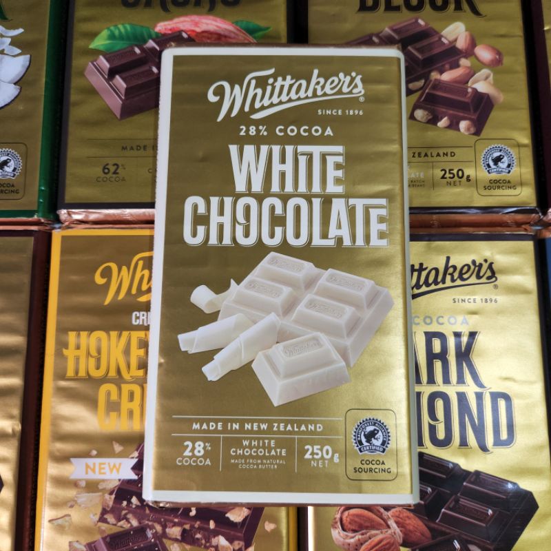 Coklat Whittakers 250g Almond Gold Fruit & Nut Creamy Caramel Dark ...