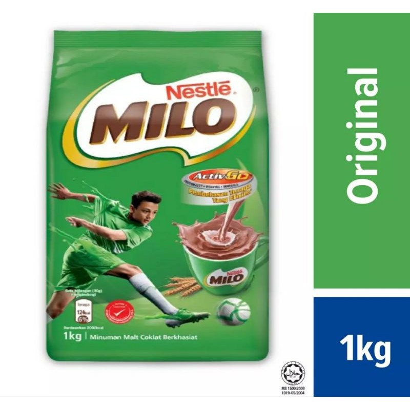 Nestle Milo Activ Go Chocolate Malt Powder Soft Pack Milo Refill Pack